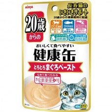 Aixia Kenko Pouch Above 20 Years Old Tuna Paste 40g Carton (12 Packs)